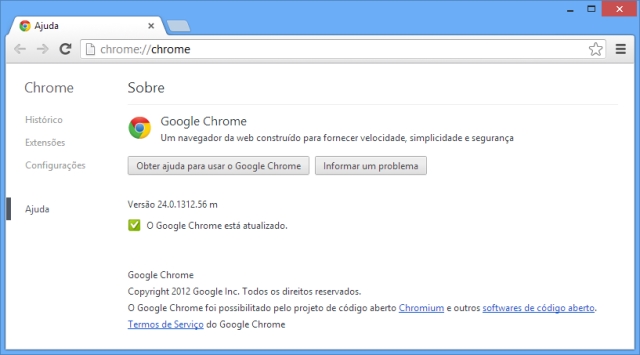 Chrome Atualizado