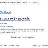 Outlook.com – E-mail falso